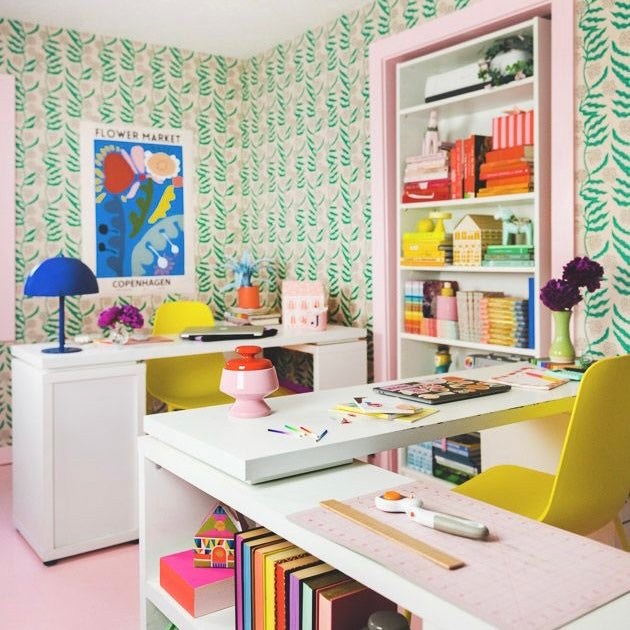 Don't Be Scared to Have Fun With Your Office Decor