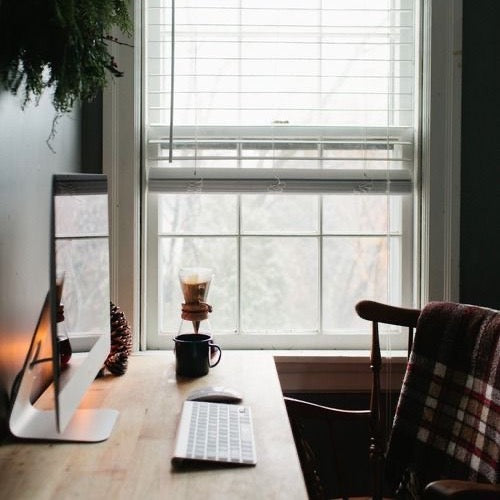 RISEDESK standing desk setup