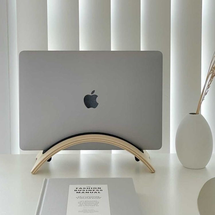 RISE vertical laptop holder