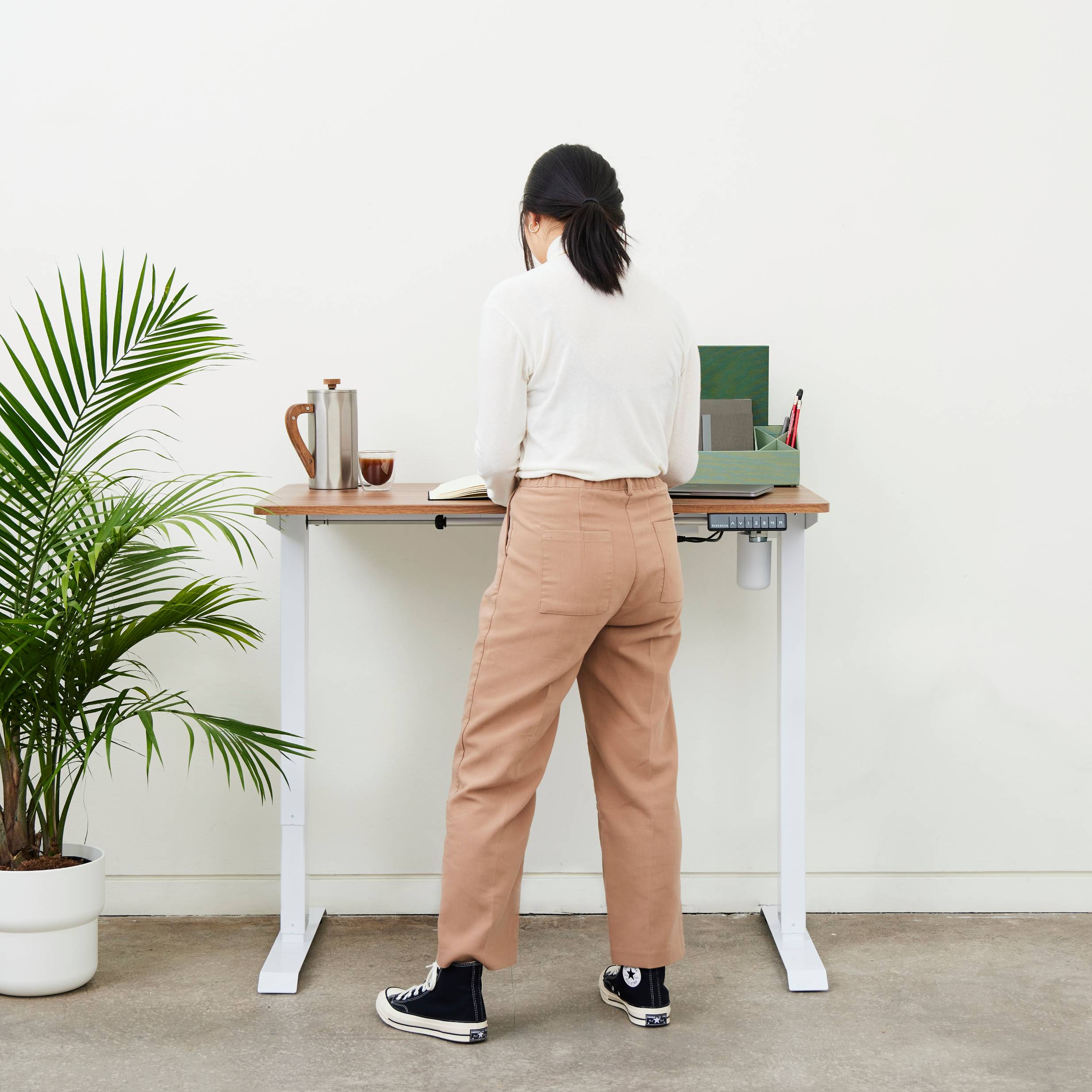 Walnut Standing Desk