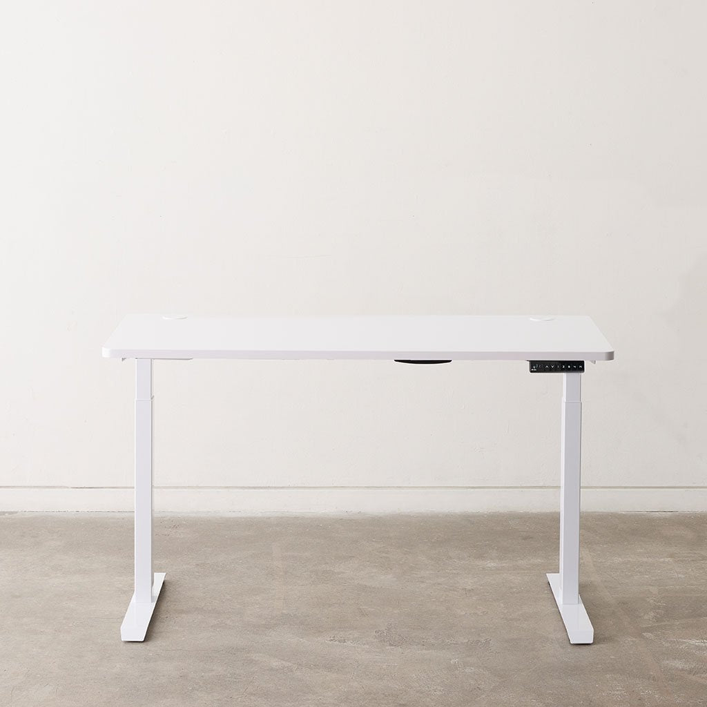 White Standing Desk