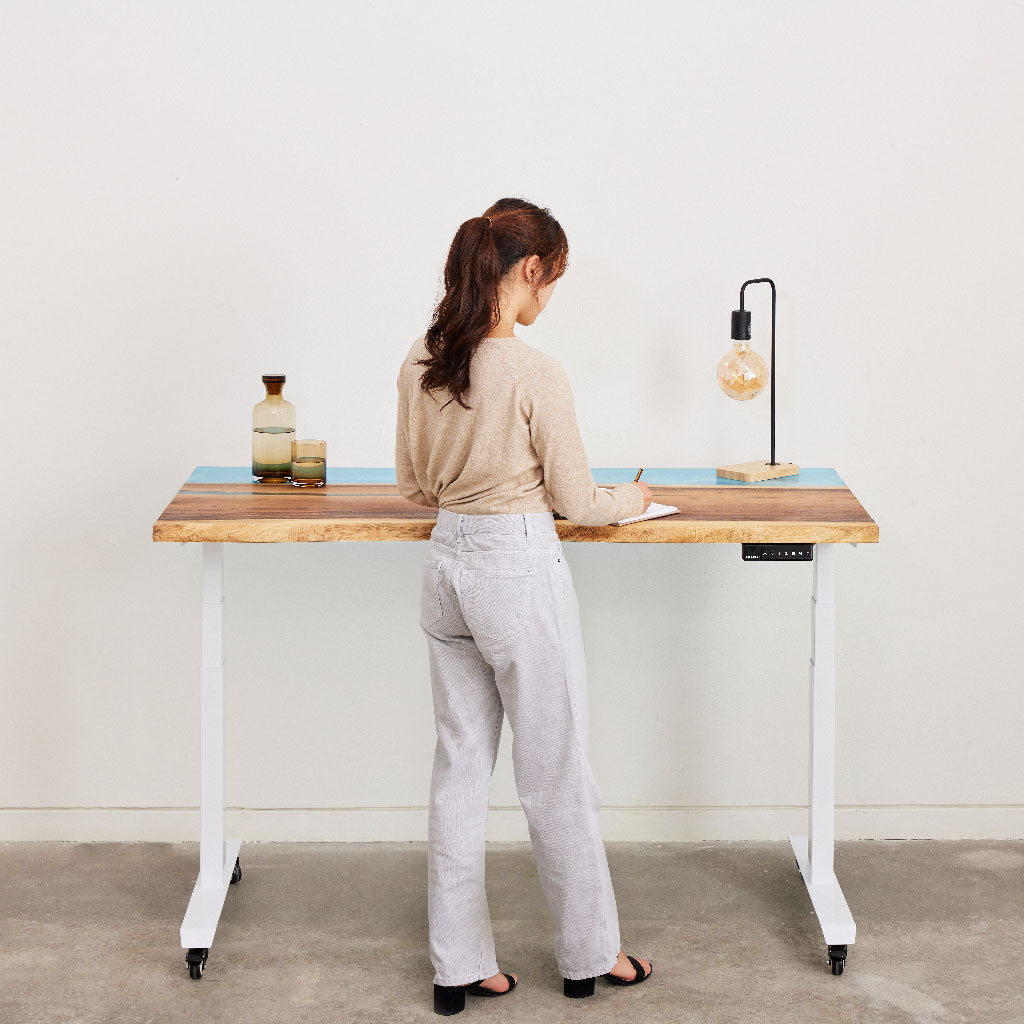 Live Edge Epoxy Desk