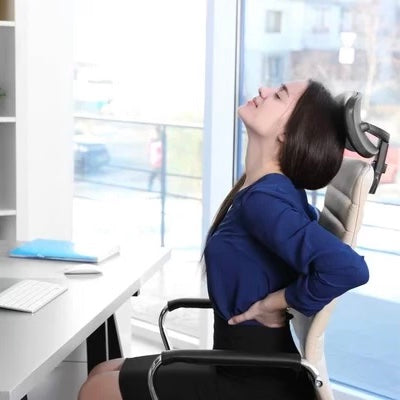 ergonomic chair optimally supports spine