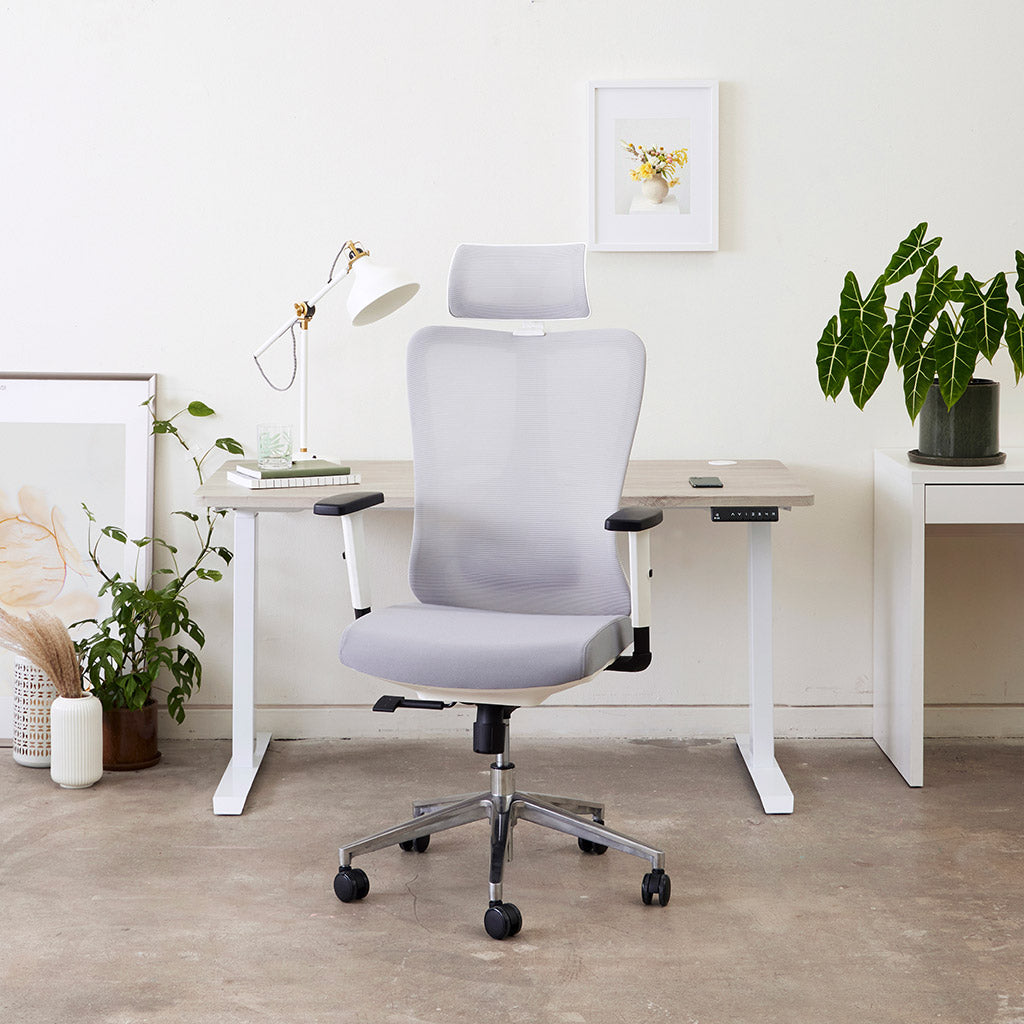 Rise Ergo Chair (Stone Grey)
