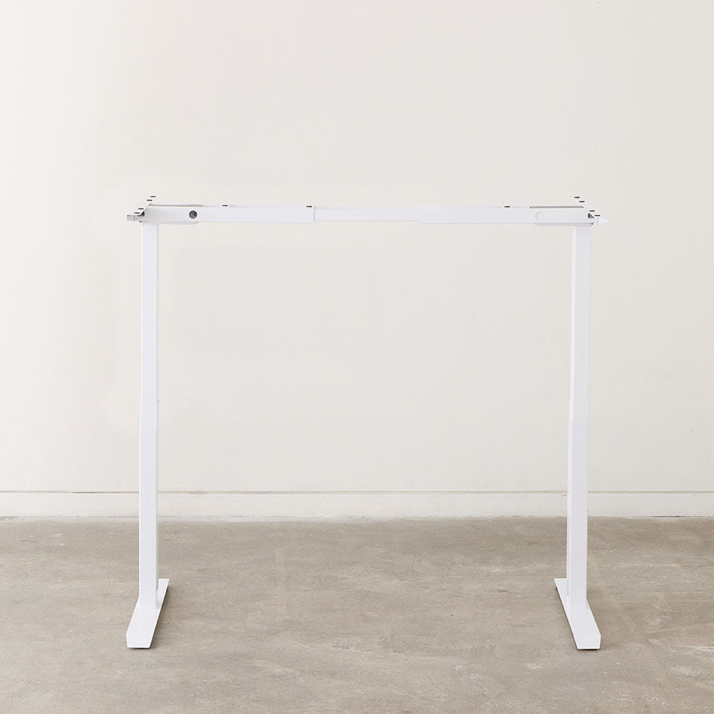 white rise desk frame high rising desk toronto canada